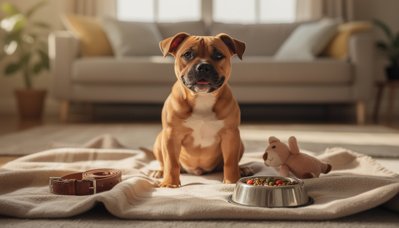 Adopter un chiot staffie : conseils et choses à savoir découvrez les conseils essentiels pour adopter un chiot staffie en toute sérénité. apprenez tout ce qu'il faut savoir pour bien accueillir et élever votre nouveau compagnon.