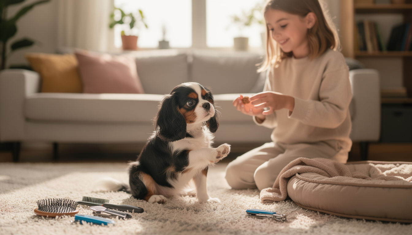 Tout savoir sur le cavalier king charles chiot : éducation, soins et caractéristiques découvrez tout ce qu'il faut savoir sur le cavalier king charles chiot : conseils d'éducation, soins essentiels et caractéristiques de cette race adorable.