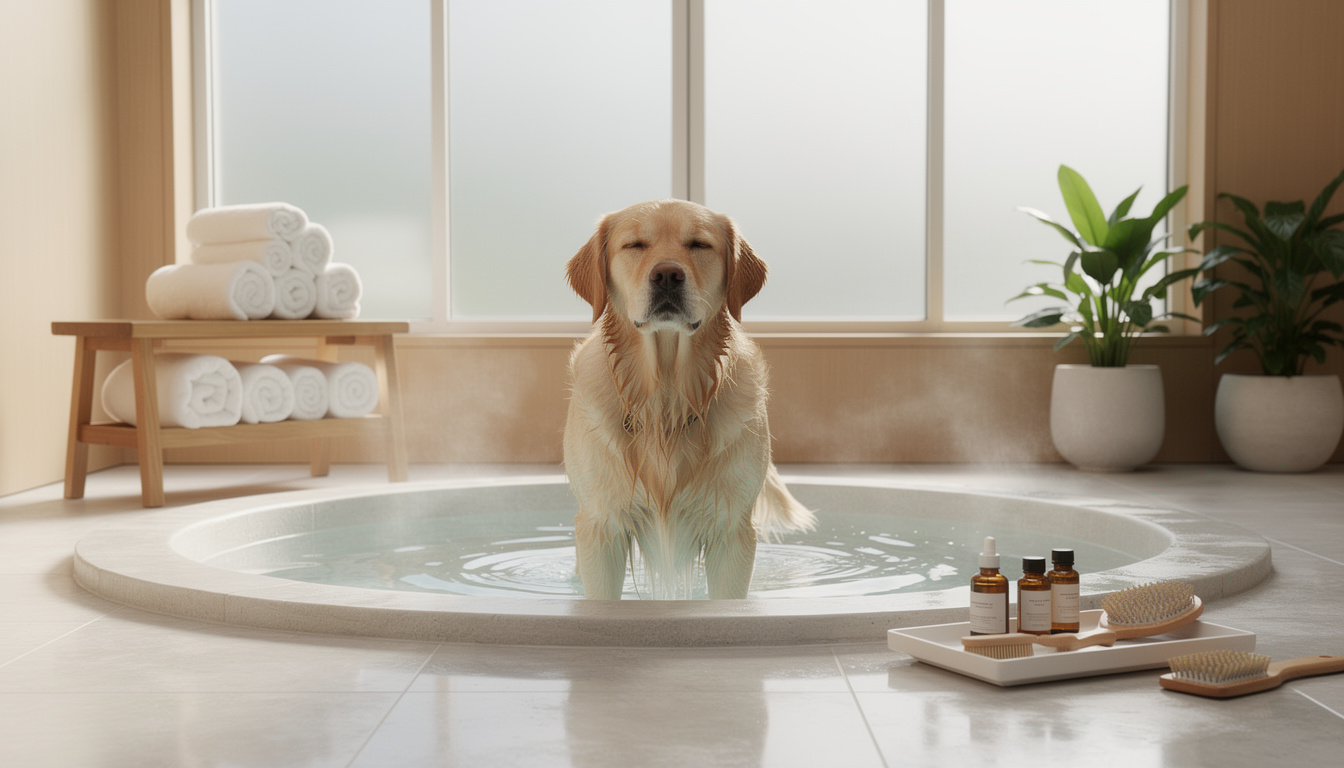 Tout savoir sur le spa pour chien et ses bienfaits découvrez tout ce qu'il faut savoir sur le spa pour chien et ses bienfaits pour le bien-être et la santé de votre fidèle compagnon.